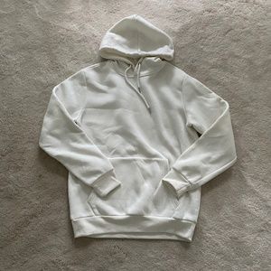 Forever 21 Mens White Hoodie